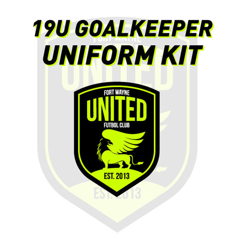 19U & High School Select Goalkeeper Uniform Kit
